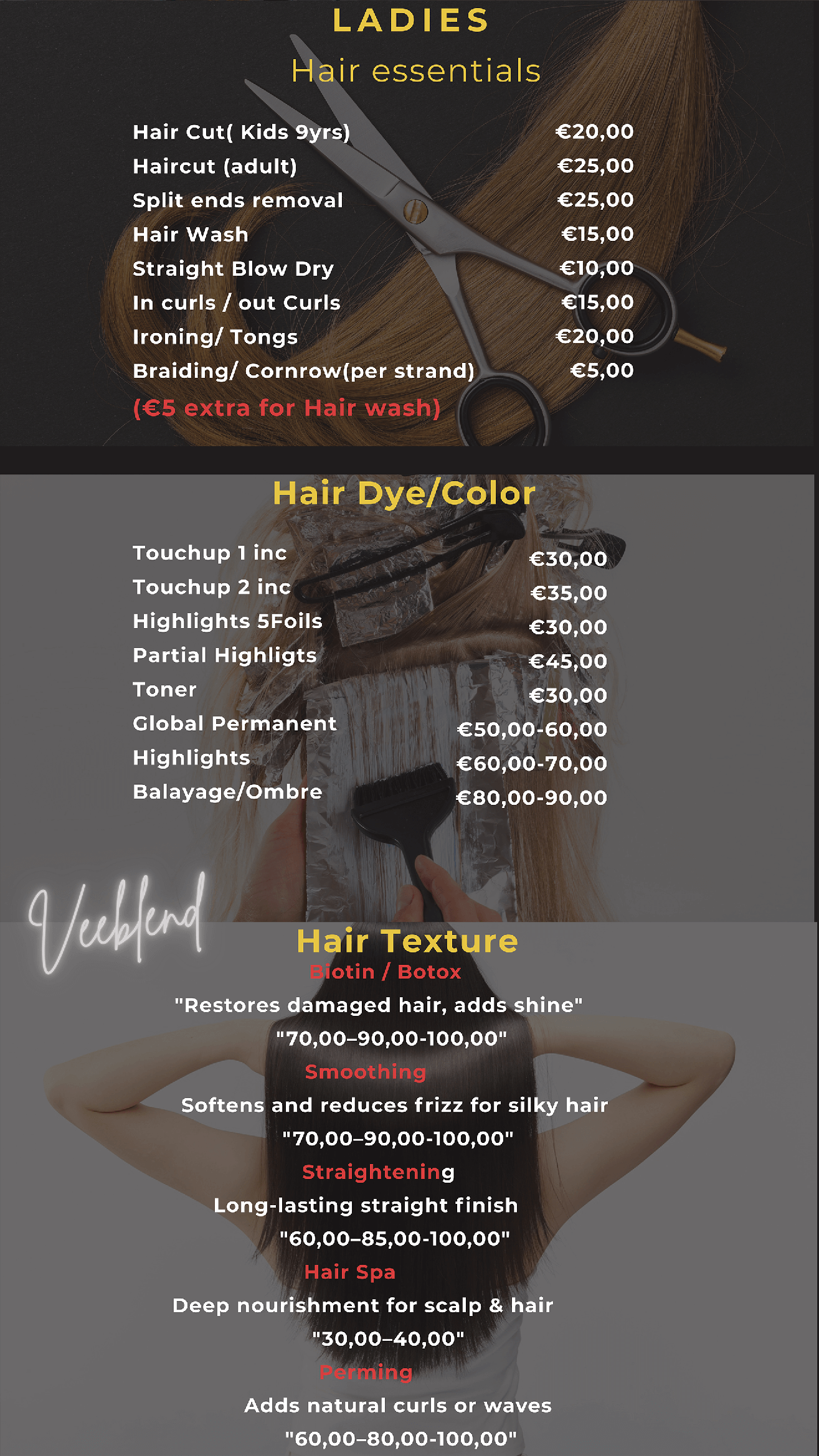 Price list page 2